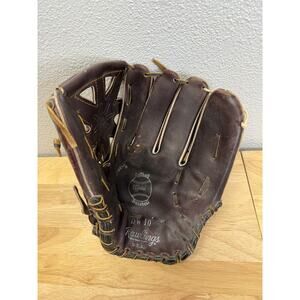 Vintage Rawlings DW10 Official Baseball Softball Glove Made in USA Big Wheel